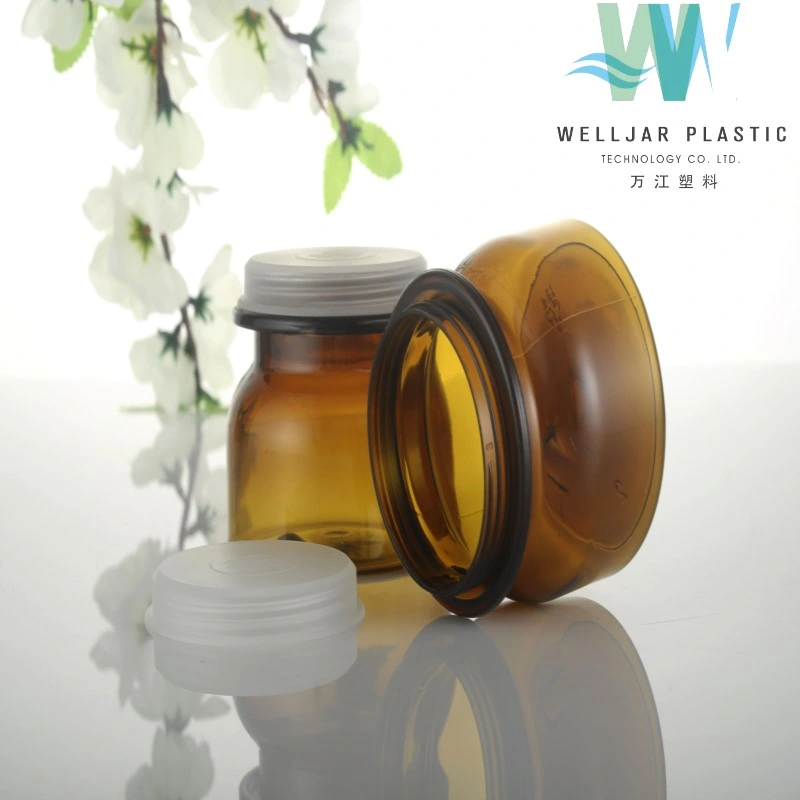 Packaging Bottle 180g Pet Plastic Cosmetic Jar