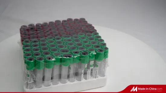 Медицинские одноразовые пластиковые стеклянные фиолетовые колпачки Вакуумные пробирки для сбора крови 5 мл K2 K3 Пробирки с ЭДТА