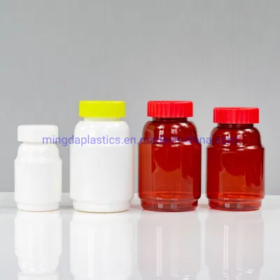 Нерегулярной формы 300 мл ПЭТ Cacium/капсула/медицина/пищевая пластиковая упаковочная бутылка